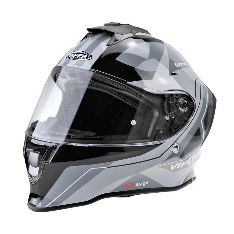 VIPER RS55 FULL FACE ROAD CRASH MOTORCYCLE HELMET FREE GIFT-Win Impex Moto