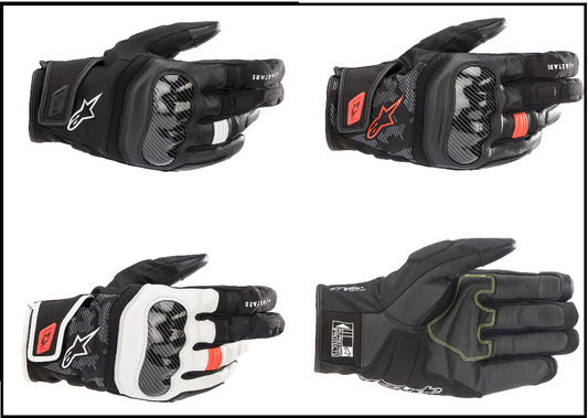 Alpinestars SMX Z Drystar Motorcycle Riding Gloves-Win Impex Moto