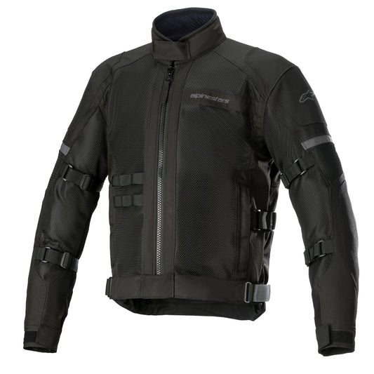 Alpinestars Crosshill WP Air Jacket Black | Waterproof All-Season Adventure Jacket-Win Impex Moto