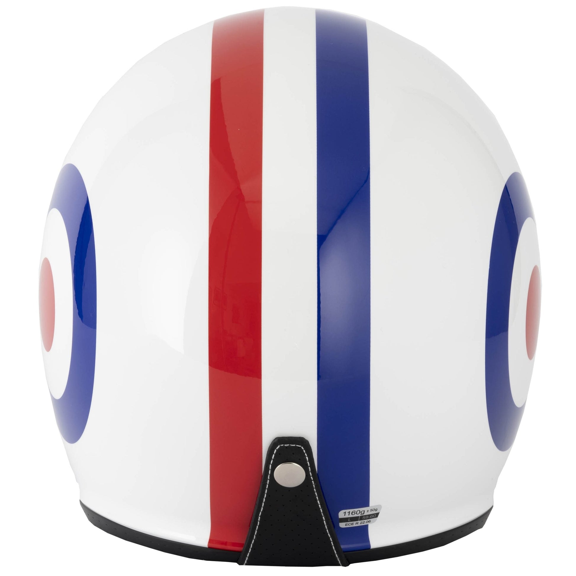 Vcan H589 Black Jack Motorbike Open Face Helmet-Win Impex Moto