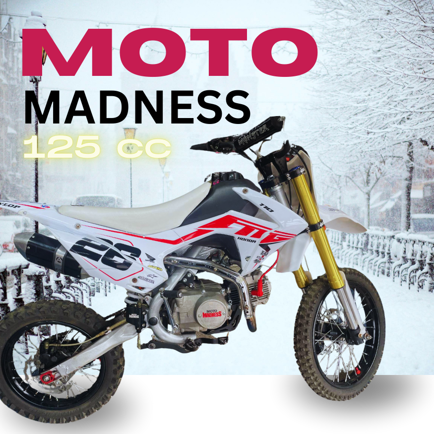 MotoMadness 125cc Quad Bike - Powerful, Safe, and Ready for Adventure-Win Impex Moto