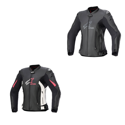 Alpinestars Stella Gp Plus V4 Leather Jacket-Win Impex Moto