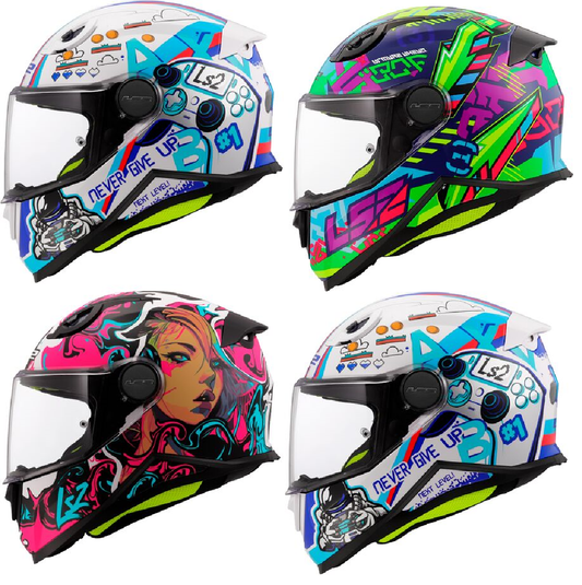 LS2 FF812 KID NEXT LEVEL MOTORCYCLE HELMET-Win Impex Moto