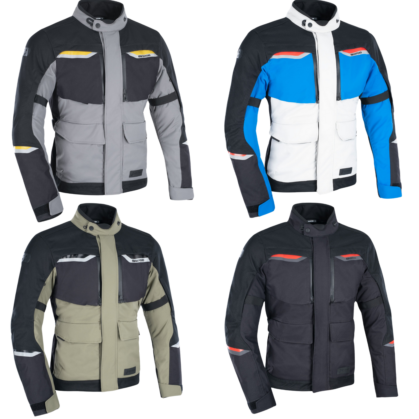 Oxford Mondial 2.0 MS Motorcycle Jacket | All-Season Waterproof Jacket-Win Impex Moto