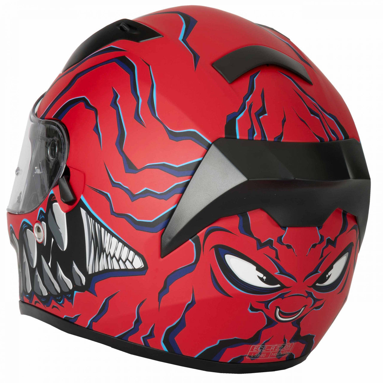 VCAN H128 Mordhi Red Full Face Motorcycle Helmet-Mordhi Red 2024-Win Impex Moto