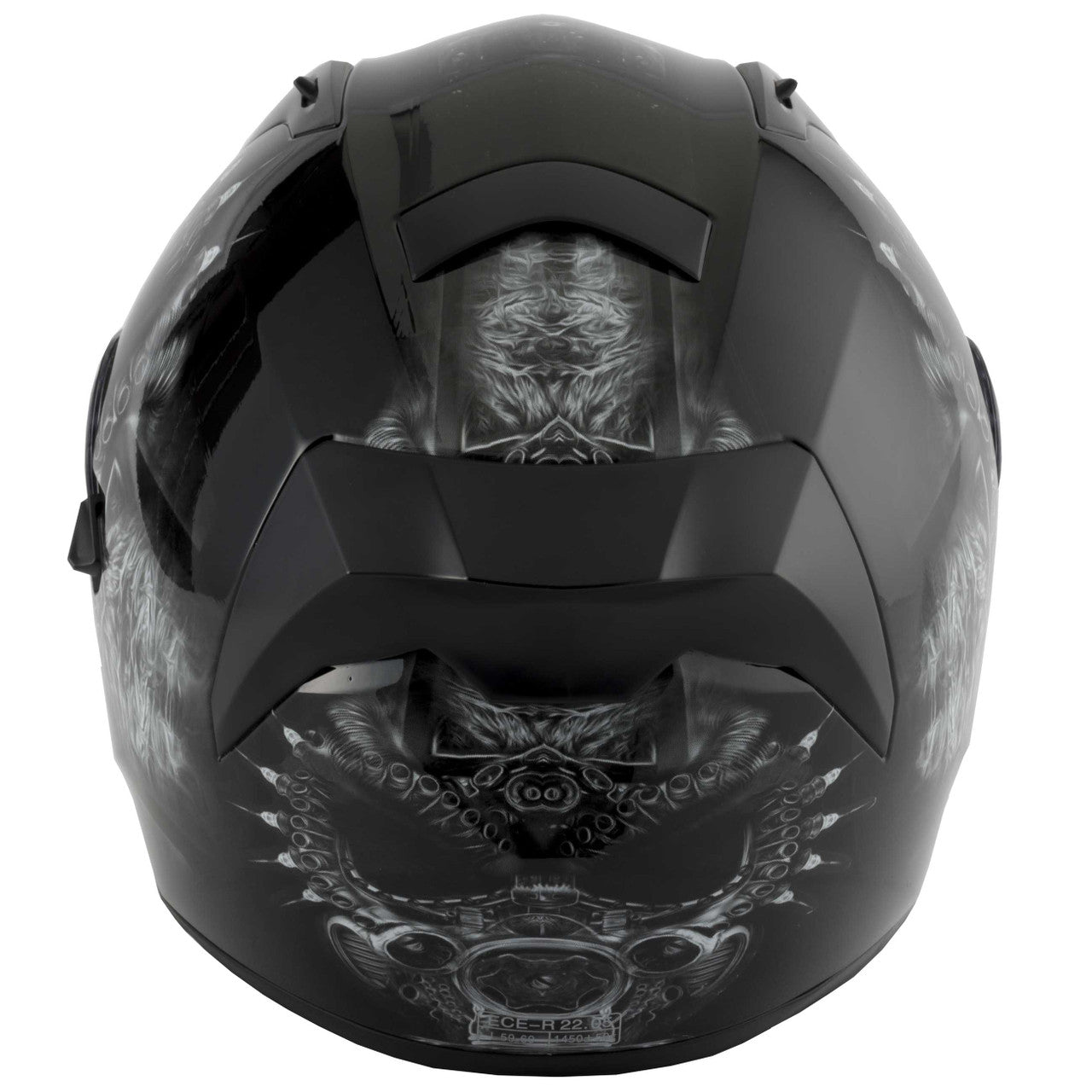 Vcan H128 Drogon Full Face Motorcycle Helmet -Drogon Graphic 2024-Win Impex Moto