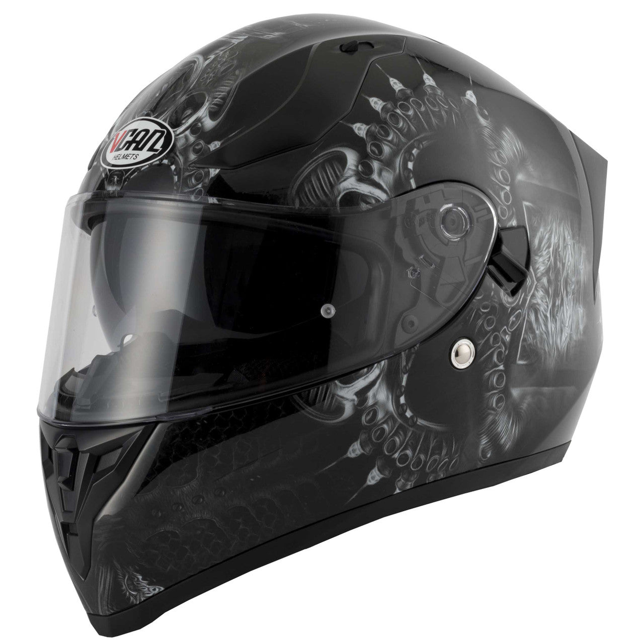 Vcan H128 Drogon Full Face Motorcycle Helmet -Drogon Graphic 2024-Win Impex Moto