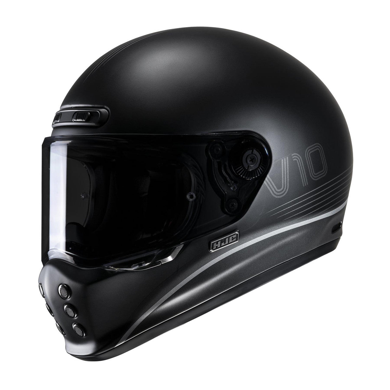 HJC V10 Tami MC5DSF Motorcycle Motorbike Helmet Black-Win Impex Moto