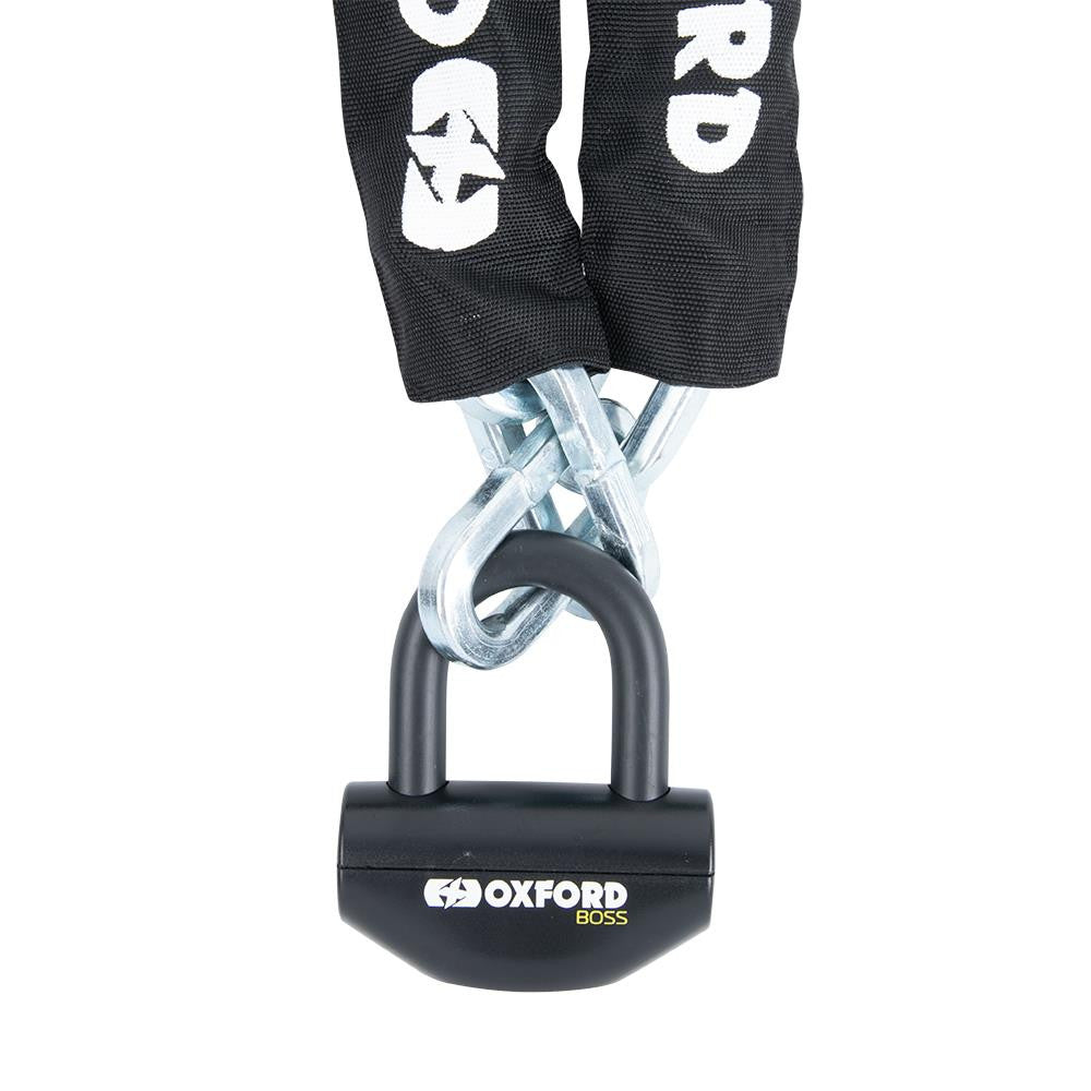 Oxford Boss Chain Lock 1.2m | Motorcycle Lock-Win Impex Moto