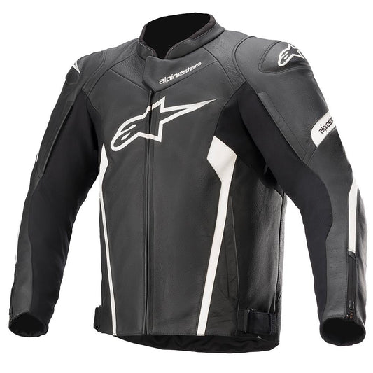 Alpinestars Faster V2 Sports Leather Motorcycle Jacket-Win Impex Moto