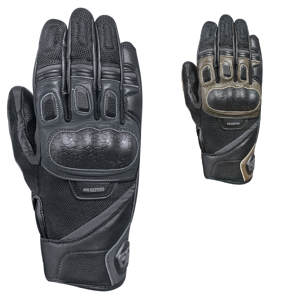 Oxford Outback Summer Motorcycle Motorbike Riding Gloves-Win Impex Moto