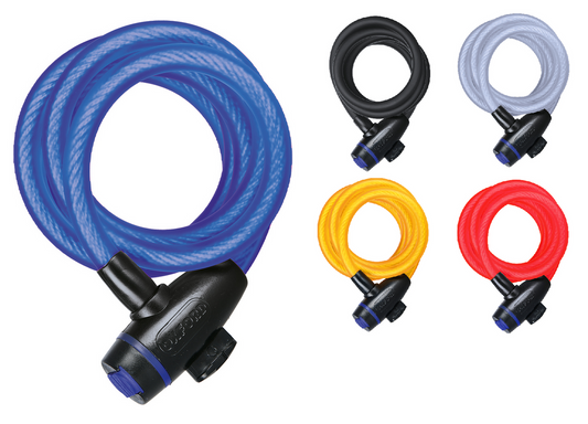 Oxford Cable Lock 12mm x 1800mm | Heavy-Duty Motorcycle Security Lock-Win Impex Moto