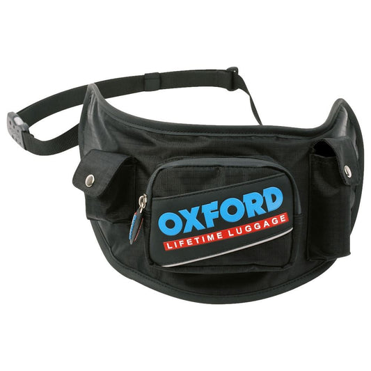 Oxford OL395 Motorcycle Bike Holster Visor Bag Carrier Helmet Accessory Belt-Win Impex Moto