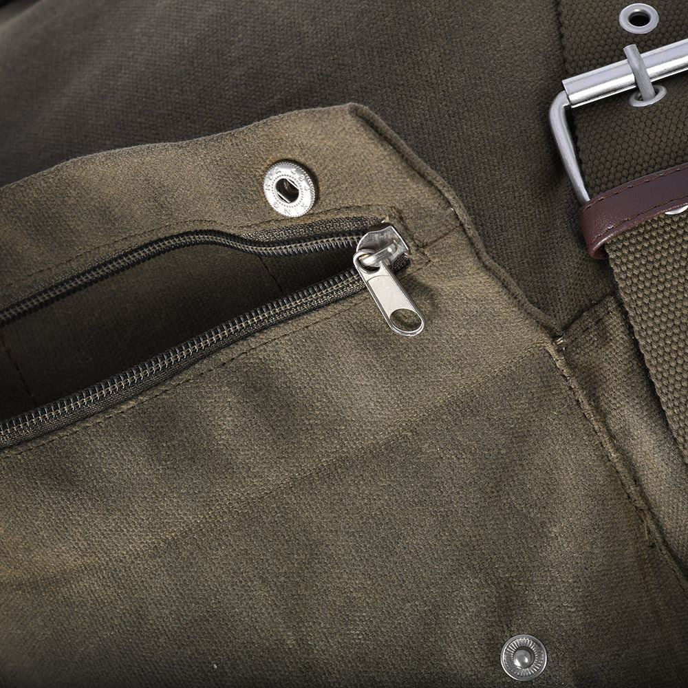Oxford Heritage 30L Motorcycle Backpack Khaki-Win Impex Moto
