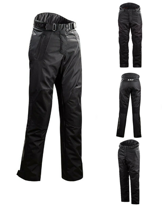 LS2 Chart Evo Lady Pant Waterproof Textile Trouser-Win Impex Moto