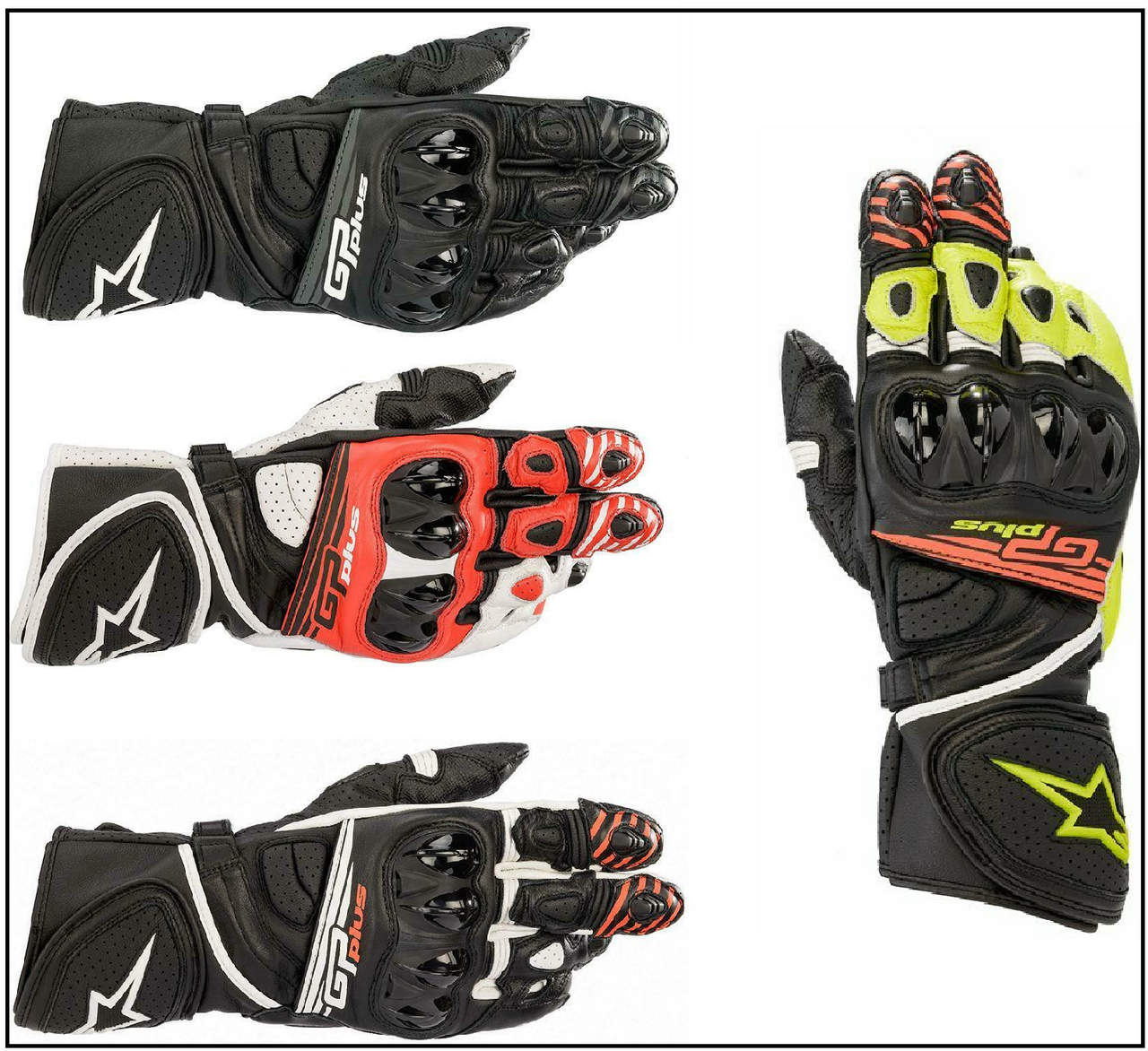 Alpinestars GP Plus R V2 Motorcycle Gloves-Win Impex Moto