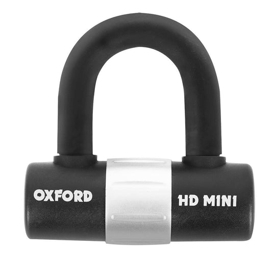 Oxford HD Mini Shackle Lock | Compact & Heavy-Duty Motorcycle Security-Win Impex Moto