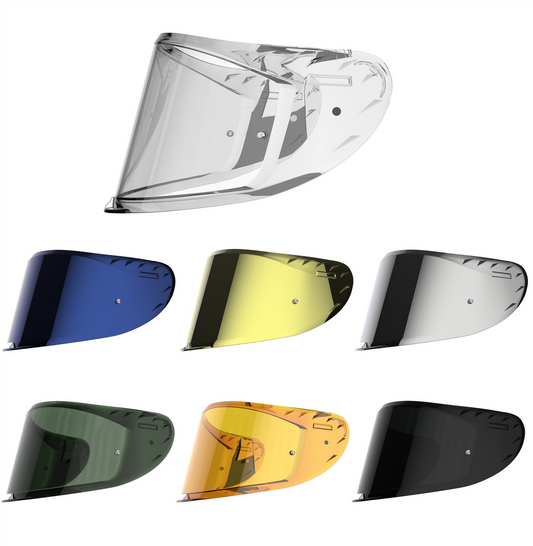 LS2 FF327 Challenger Visor Helmet Spare Tinted Shield-Win Impex Moto