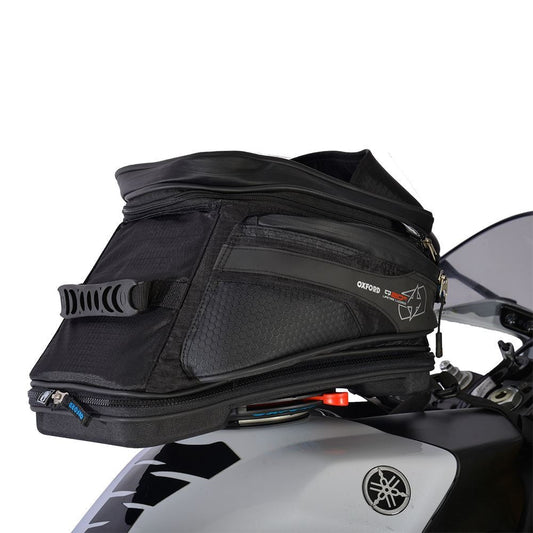 Oxford Q20R 20L Quick Release Sports Motorbike Tank Bag-Win Impex Moto
