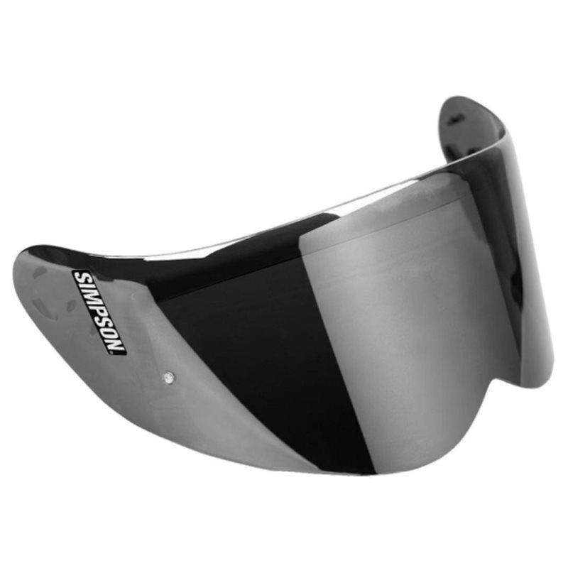 Simpson Venom Visor clear, Rainbow, Mirror, Tinted, Dark Smoke-Win Impex Moto