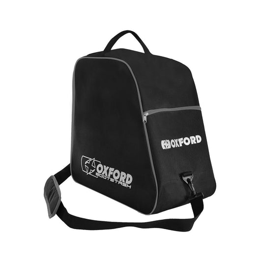 Oxford OL263 Bootstash Deluxe Helmet bag Black/Grey-Win Impex Moto