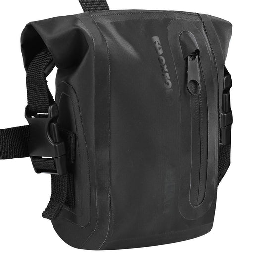 Oxford Aqua L1 Motorcycle Waterproof Leg Bag Black-Win Impex Moto