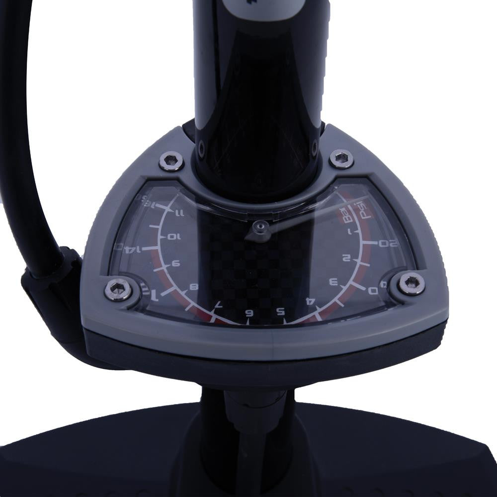 Oxford Airtrack Workshop Steel Motorcycle Floor pump Gauge-Win Impex Moto