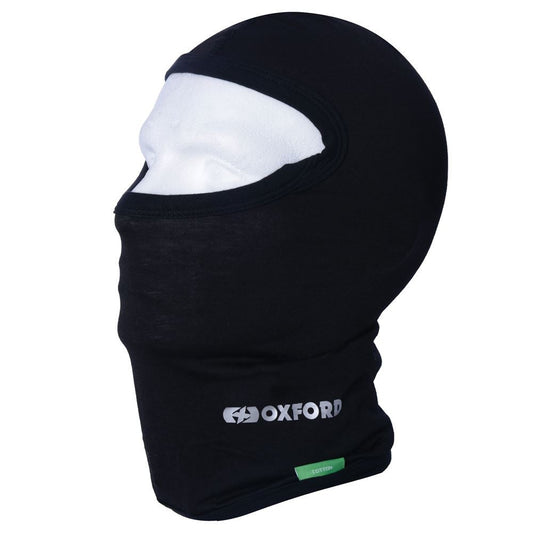 Oxford Comfortable Motorcycle Balaclava Cotton Black-Win Impex Moto