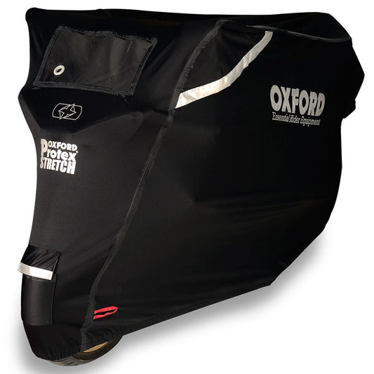 Oxford Protex Stretch Outdoor Cover | L | Durable & Weather-Resistant Protection-Win Impex Moto