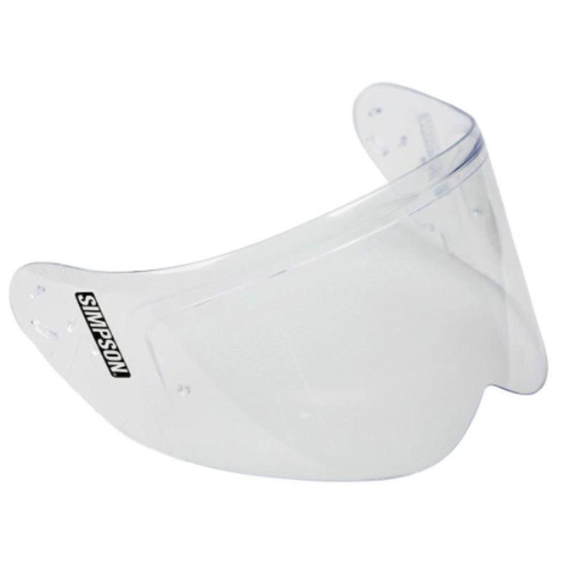 Simpson Venom Visor clear, Rainbow, Mirror, Tinted, Dark Smoke-Win Impex Moto