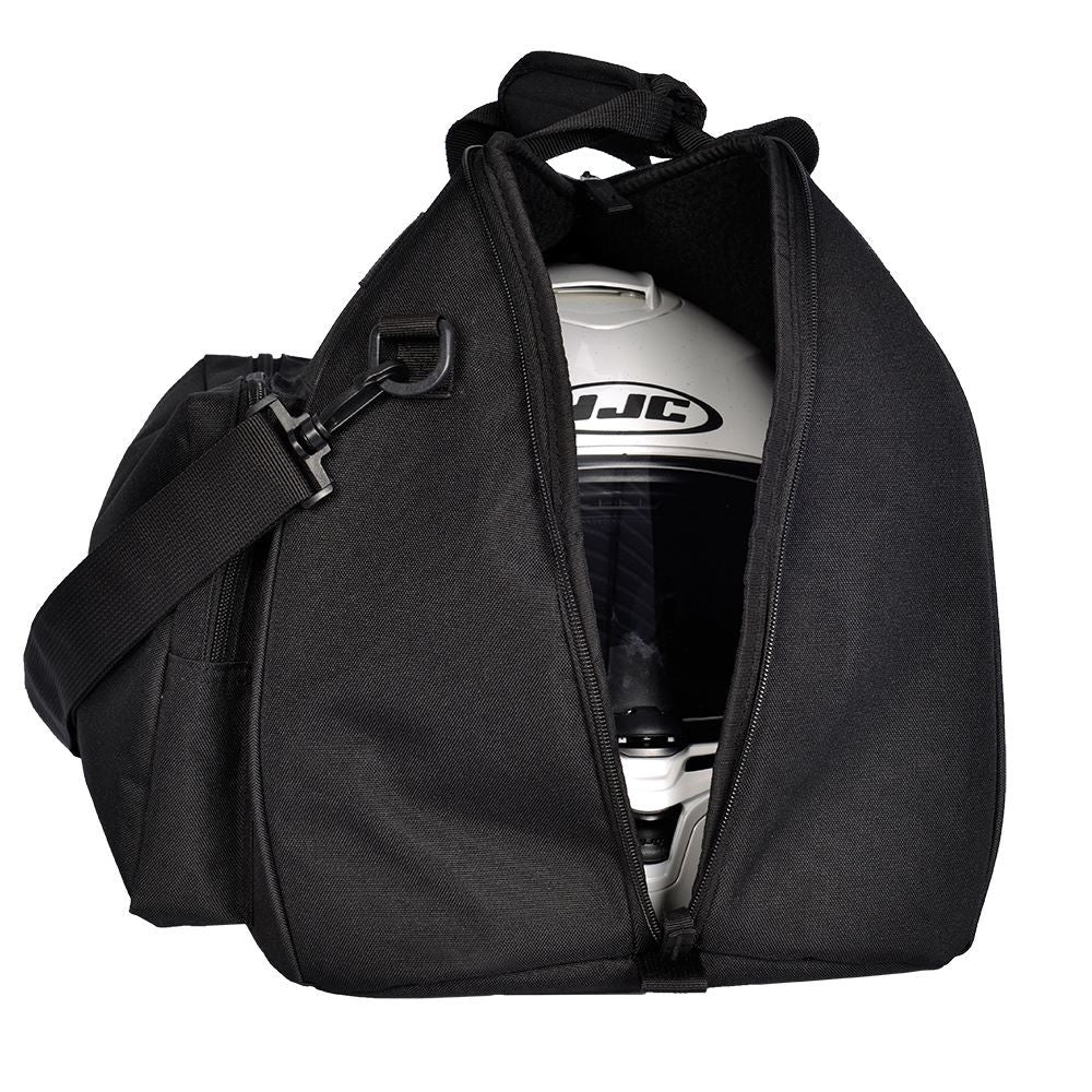 Oxford Lidstash Motorcycle Helmet Bag Black-Win Impex Moto