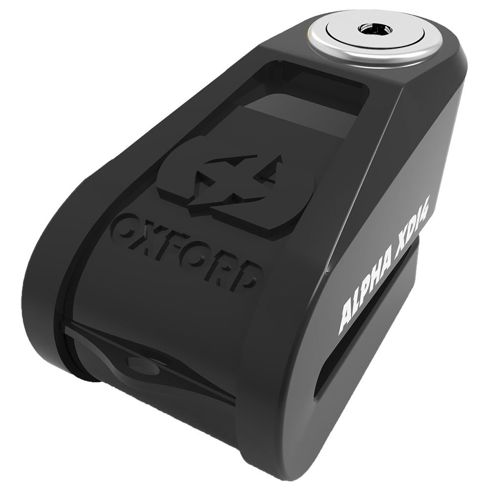 Oxford Alpha XD14 Disc Lock(14mm pin) Black-Win Impex Moto