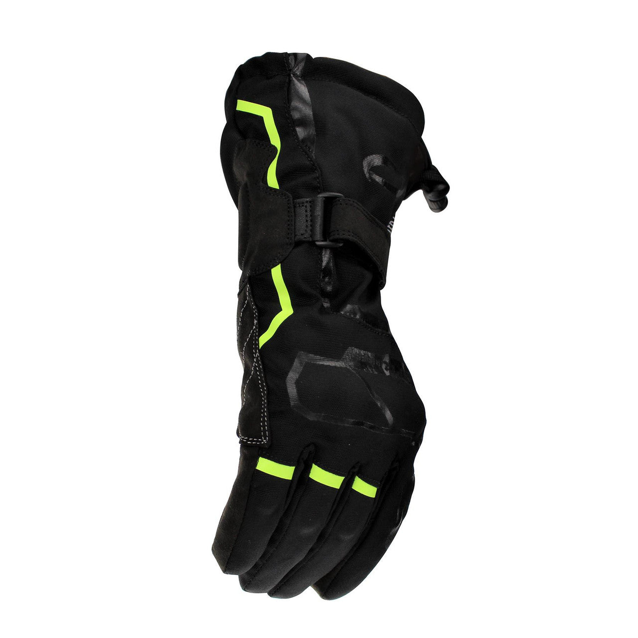 Viper Shadow 10 CE Approved Waterproof Motorcycle Motorbike Black Gloves-Win Impex Moto