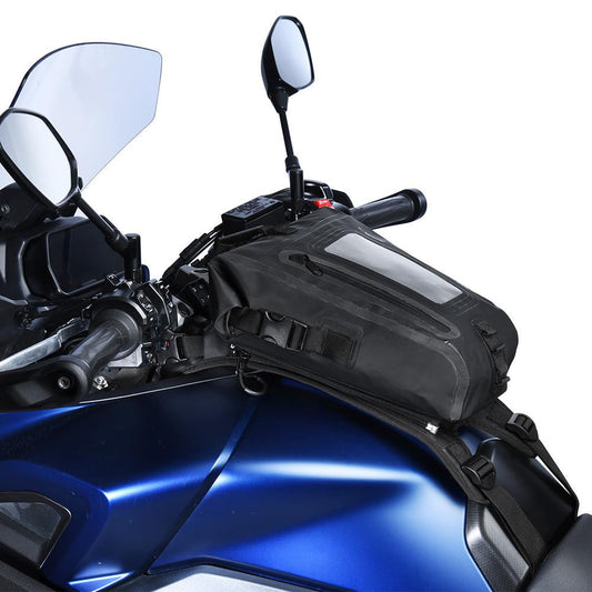Oxford Aqua S8 Strap on Tank bag Motorcycle Luggage Black-Win Impex Moto