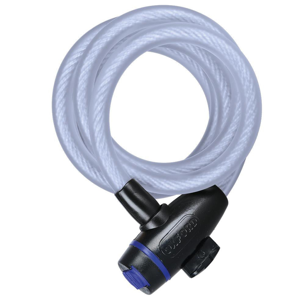 Oxford Cable Lock 12mm x 1800mm | Heavy-Duty Motorcycle Security Lock-Win Impex Moto