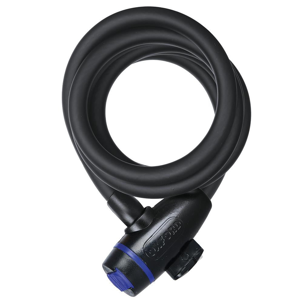 Oxford Cable Lock 12mm x 1800mm | Heavy-Duty Motorcycle Security Lock-Win Impex Moto