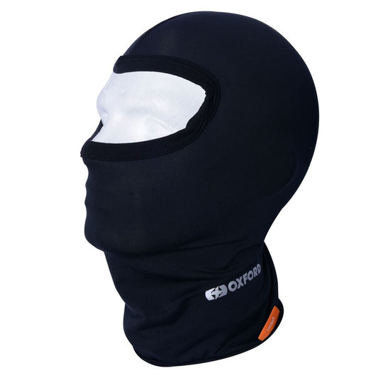 Oxford 4 Way Stretch Motorcycle Balaclava Lycra Black-Win Impex Moto