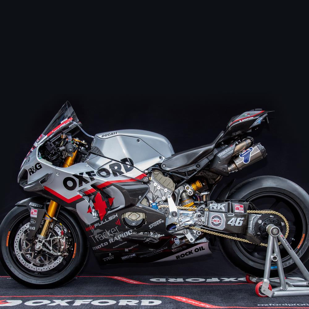Oxford Motorbike Racing Workshop Garage Mat Large 100cm x 200cm-Win Impex Moto