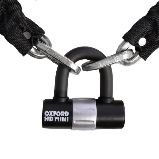 Oxford HD Chain Lock 1m – Heavy Duty Motorcycle Security Lock for Bikes & Scooters-Win Impex Moto