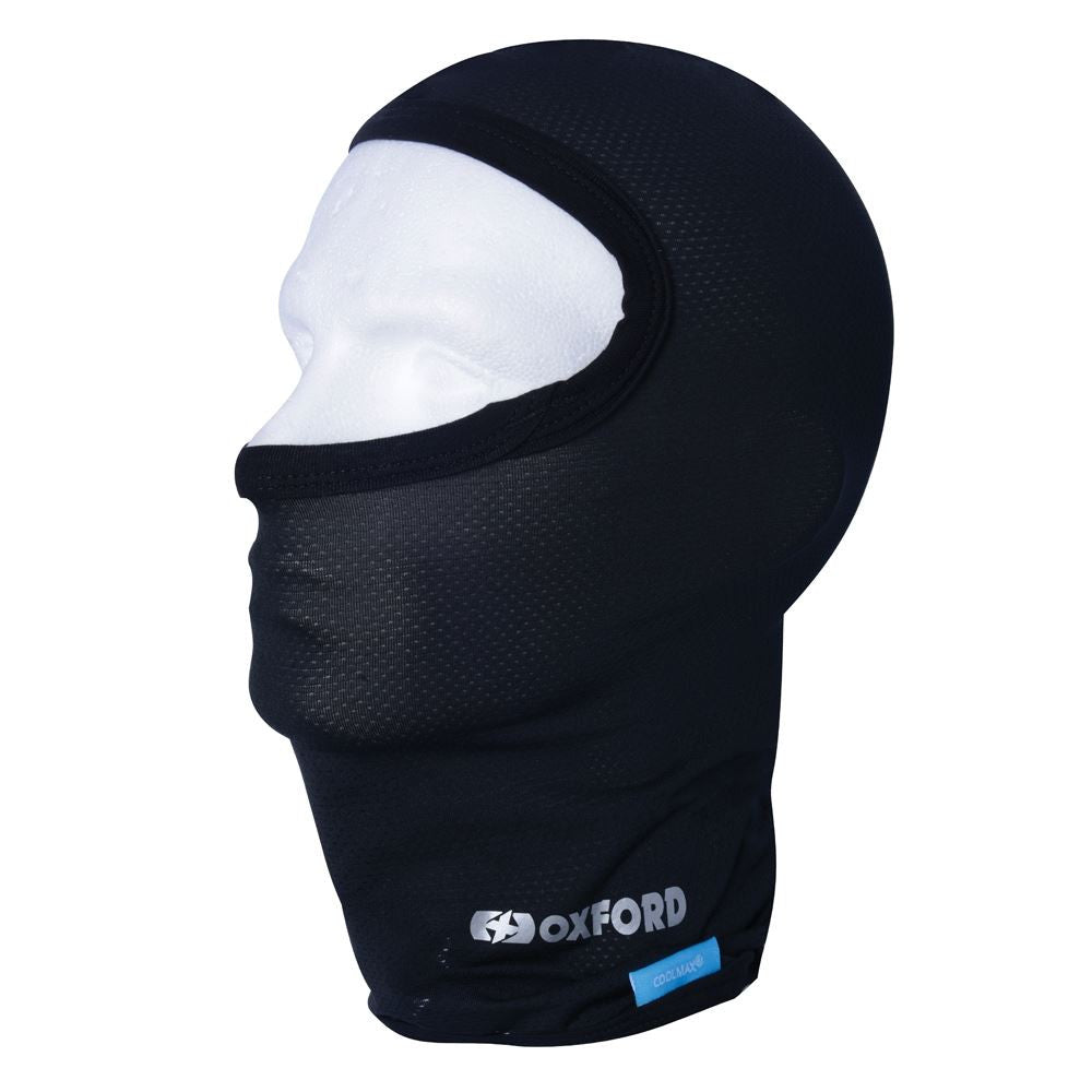 Oxford Comfortable Motorcycle Balaclava Coolmax Black-Win Impex Moto