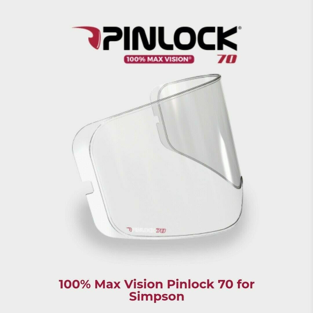 Simpson Darksome/Venom - Pinlock Max Vision-Win Impex Moto