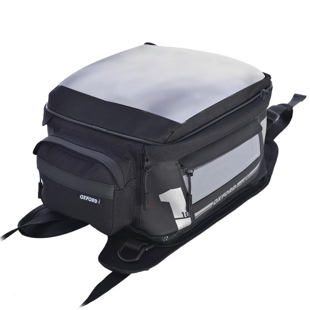 Oxford OL443 F1 Tank Bag Touring motorcycle Luggage 18L Black-Win Impex Moto