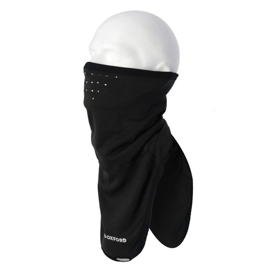 Oxford Deluxe Micro Fleece Motorcycle Neck Tube Black-Win Impex Moto