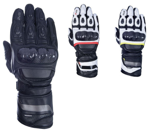 Oxford RP-2 2.0 Leather Motorcycle Sports Gloves | Superior Comfort, Grip & Protection for High-Performance Riding-Win Impex Moto