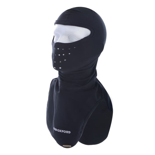 Oxford Deluxe Sculpted Shape Micro Fibre Motorcycle Balaclava-Win Impex Moto