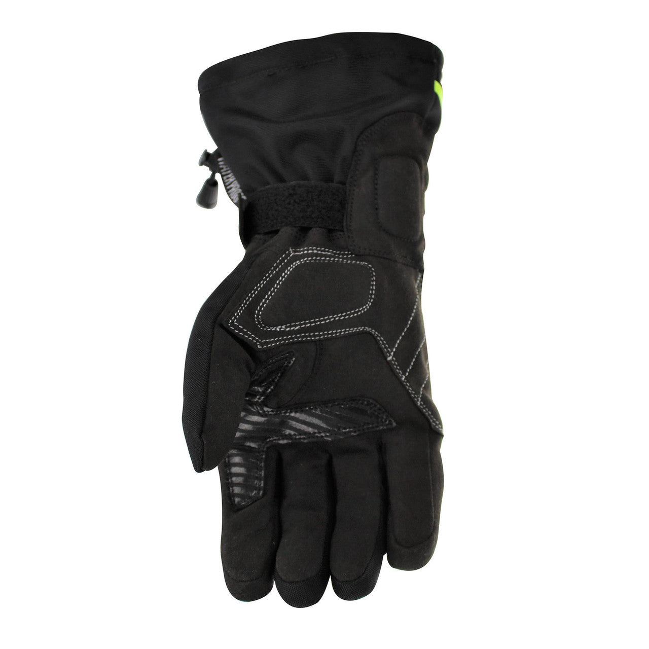 Viper Shadow 10 CE Approved Waterproof Motorcycle Motorbike Black Gloves-Win Impex Moto