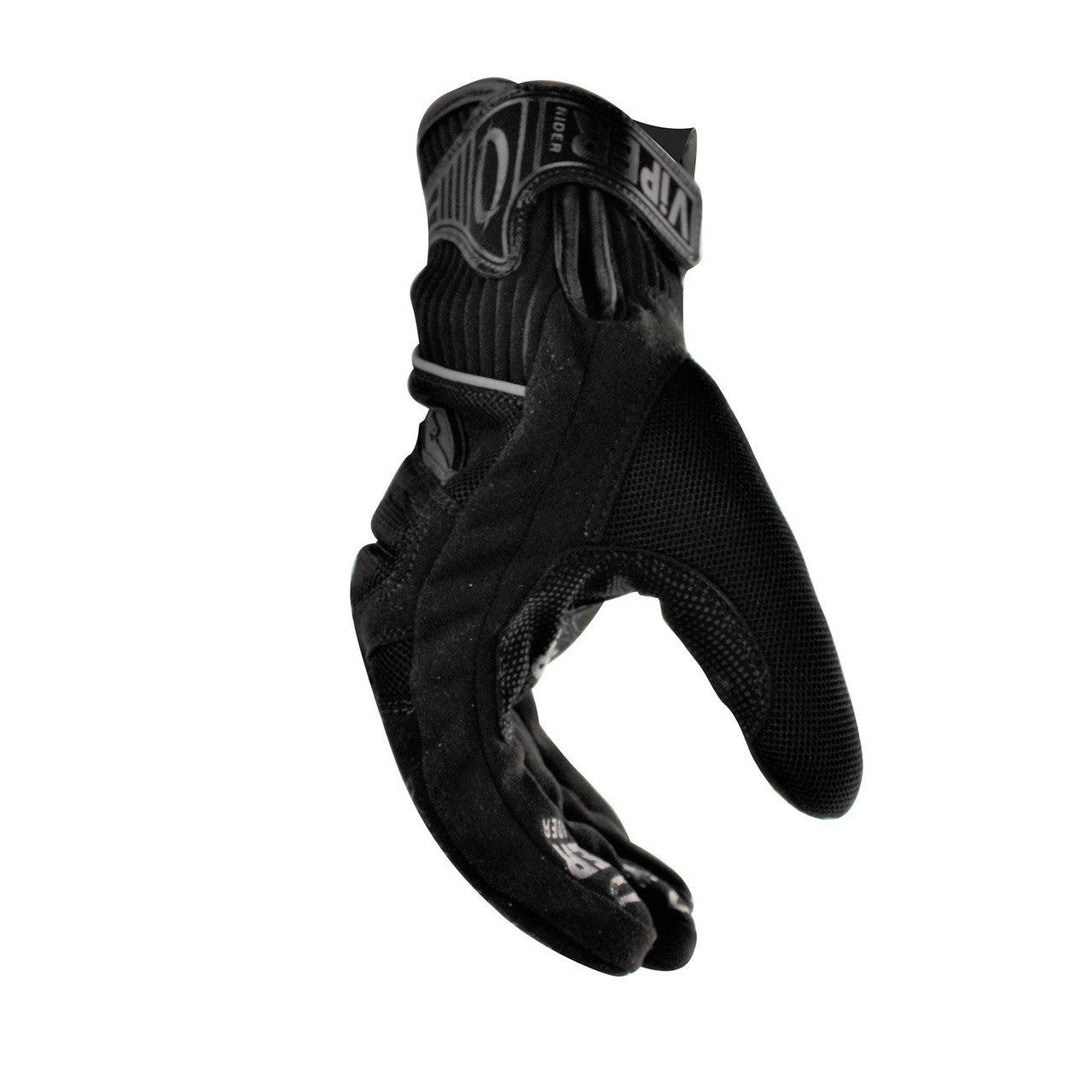 Viper Street 4 CE Approved Textile Motorcycle Gloves Black-Win Impex Moto