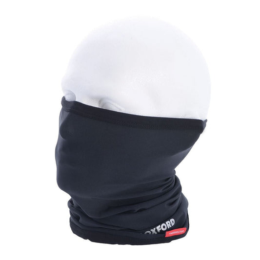 Oxford Comfortable 4-way Motorcycle Neck Tube Thermolite Black-Win Impex Moto