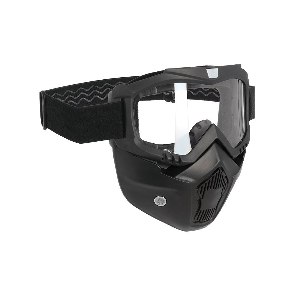 Oxford UV Protection Motorcycle Motorbike Vented Street Face Mask - Black-Win Impex Moto