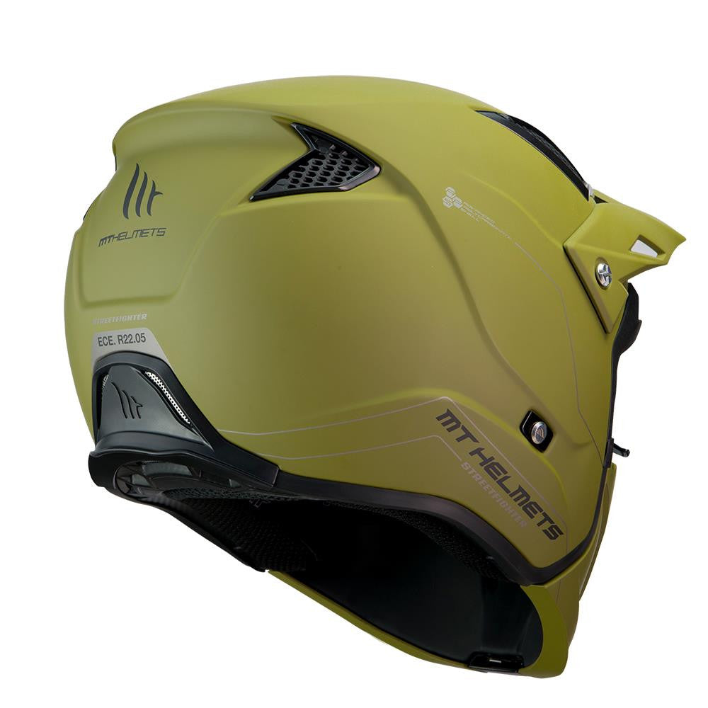 MT Streetfighter Full Face Adventure MotorbikeHelmet-Win Impex Moto